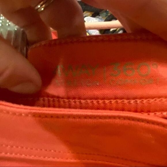 DL1961 Emma Leggings in spring wash coral Color Printed Skinny Jeans size 28 - Picture 13 of 15